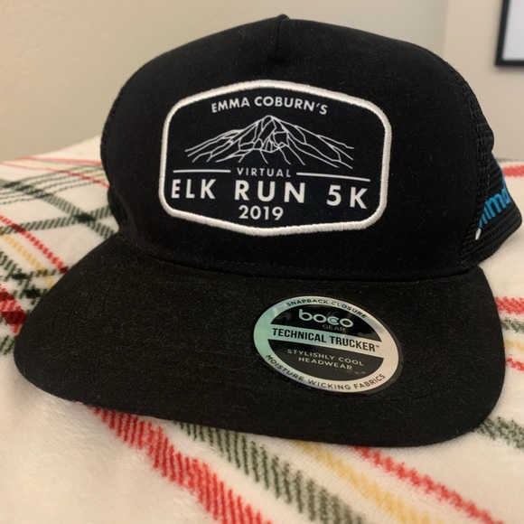 Emma Coburn Elk Run 5k 2019 Hat - Picture 1 of 2